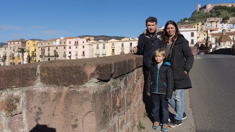 Tirso Junior en Cerdeña