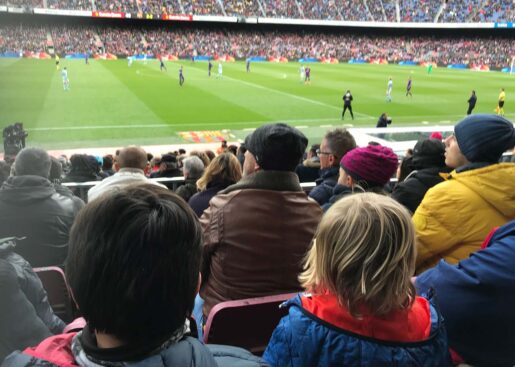 Tirso en Camp Nou