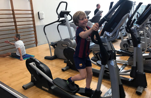 Tirso en el gym